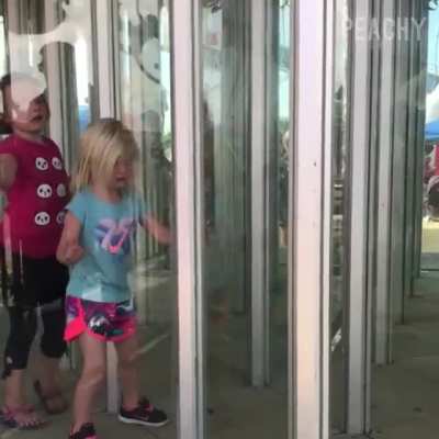Mirror Maze Adventures, couldn't resist sharing this (Source: Peachy, Facebook)
