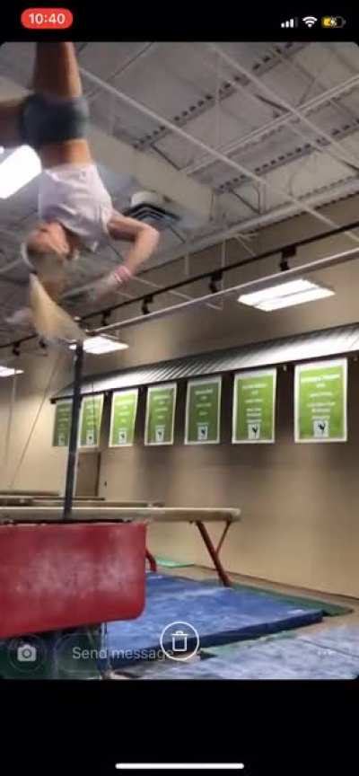 Perfect form like this takes years of practice