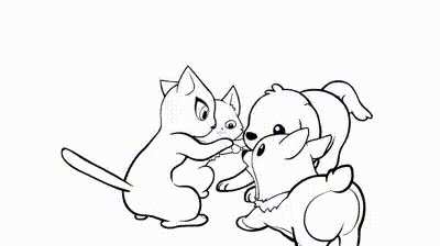 This animation made me smile