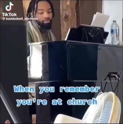 It's just a reflex!