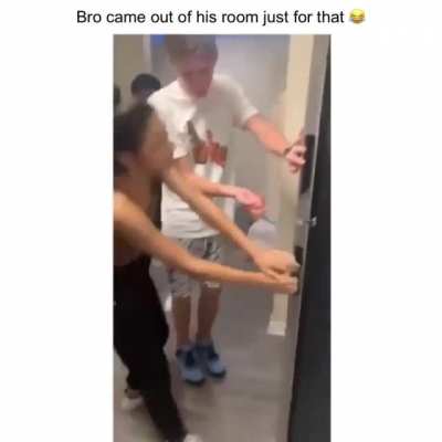 To open a fridge