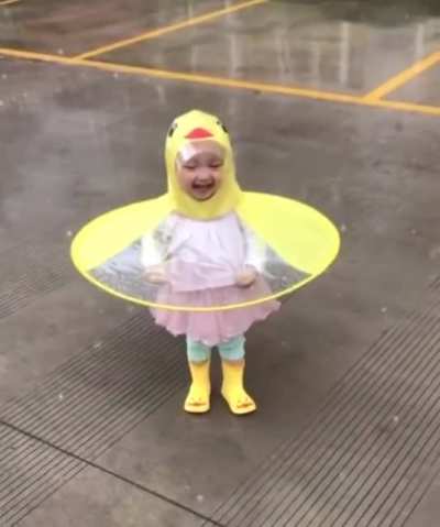 Duck raincoat ?