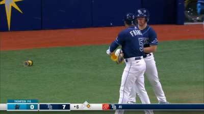 [Highlight] Wander Franco extends his on-base streak to 40 games in his first game back from injury