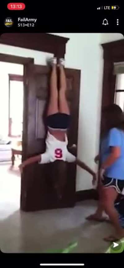 HMC while I’m hanging off a door