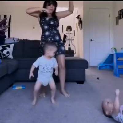 That kid's a natural ?