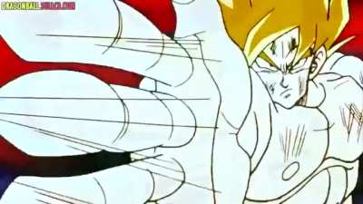 Goku slaps
