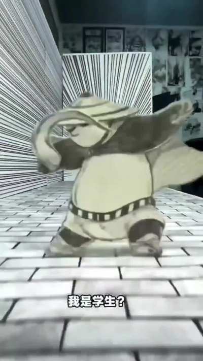?They really made Kung Fu Panda fight in real life… but on paper?!