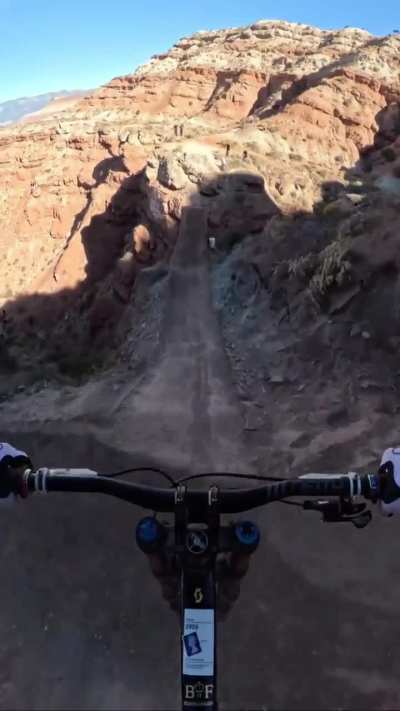 Redbull rampage. Impressive mountain biking