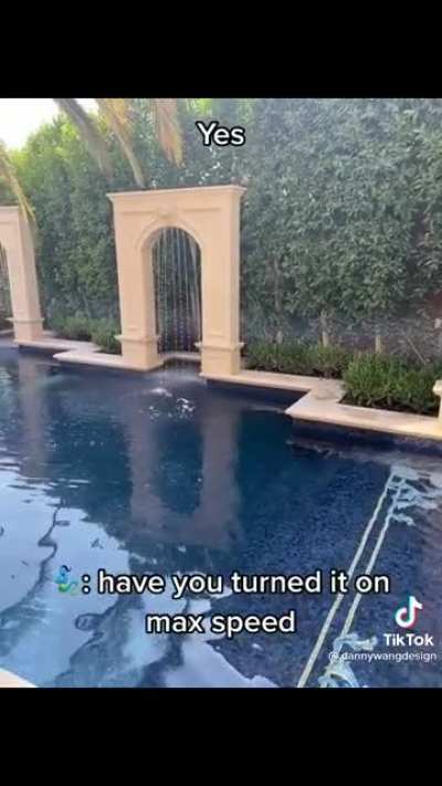 You can’t swim in anyone pool ?