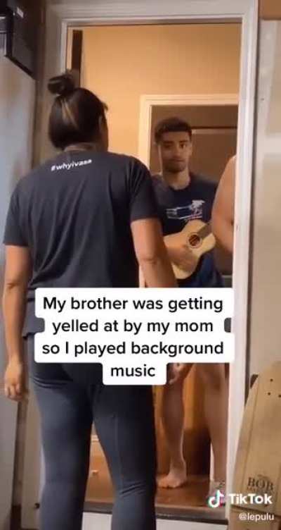 But mom