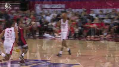 [Highlight] Sharpe rises up and crushes it for the and-1 poster!
