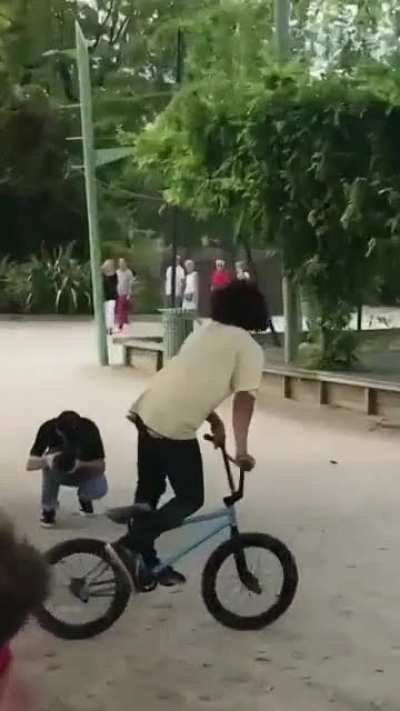 Nice landing man