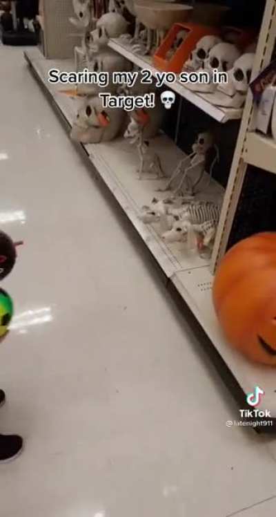 Scaring a 2 year old