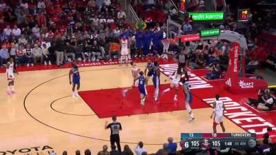 [Highlight] Jalen Green takes over in the clutch with the and 1 on Embiid!
