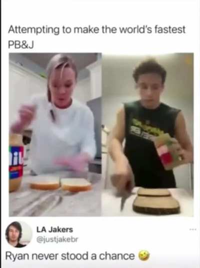 Fastest PB&J