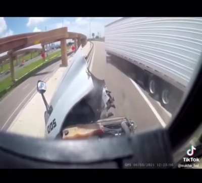 Idiot in Truck
