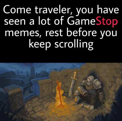 The post above me and below me is about GameStop or some ad
