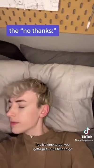 How different people wake up