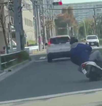 WCGW by driving like an idiot
