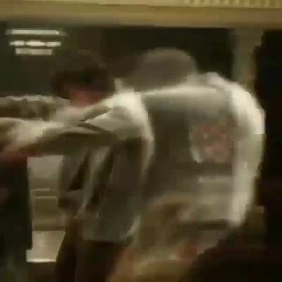 He got kicked out of his life!