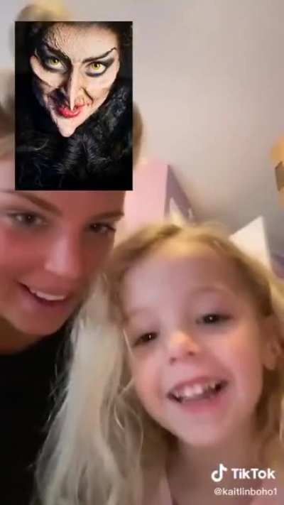 "I'm facetiming your pre-school teacher, do you wanna say "hi"?"