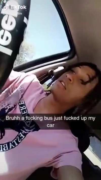 bus driving said “cap” ?