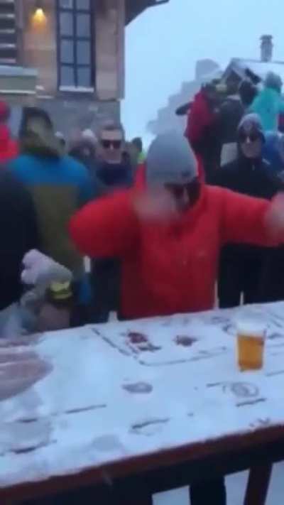 When the beat drops below zero kelvin