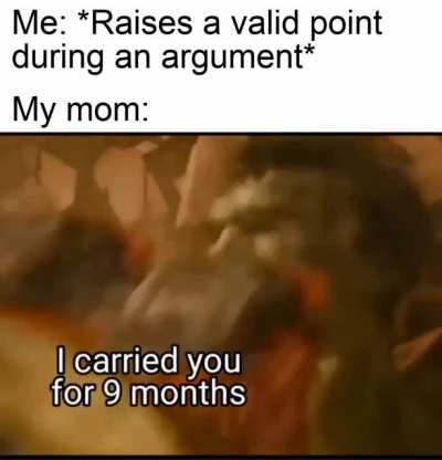 She always uses that