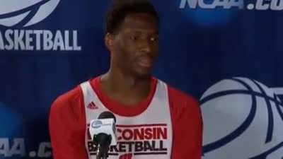 My man thought the mic couldn't pick up his whisper "God, she's beautiful."