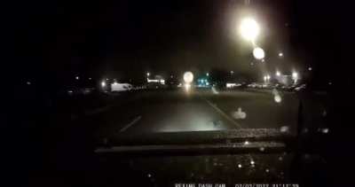 Man gets a kick out of messing w someone w road rage - HEH HEH HEH?