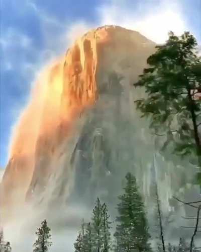 ? Yosemite national park looks like a fairy tale