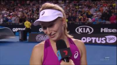 Aussie "I'm good from behind"