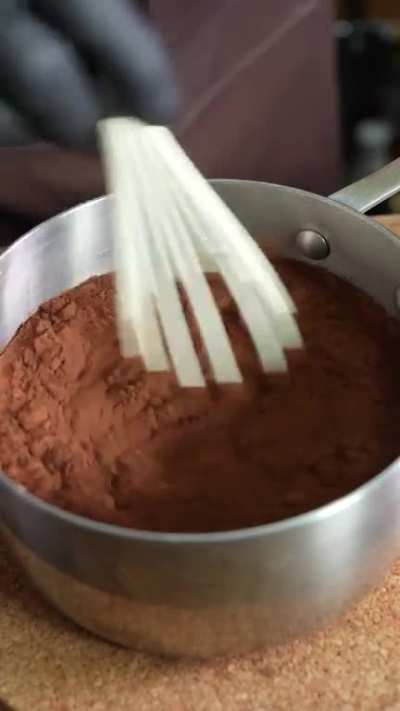 The way this cake is cut