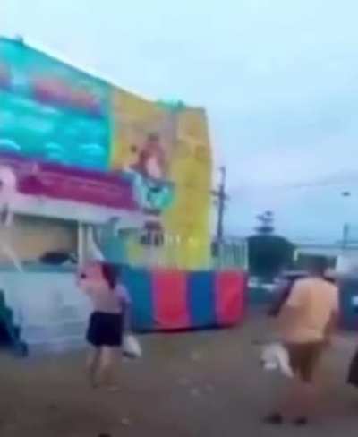 WCGW when the ride operator forgets to lock the safety bars
