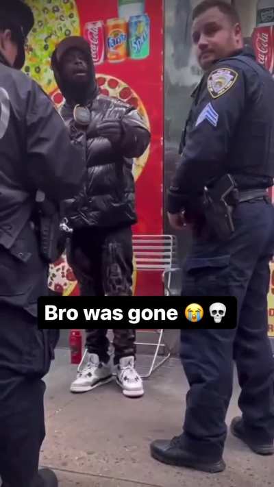 Bro was gone lol