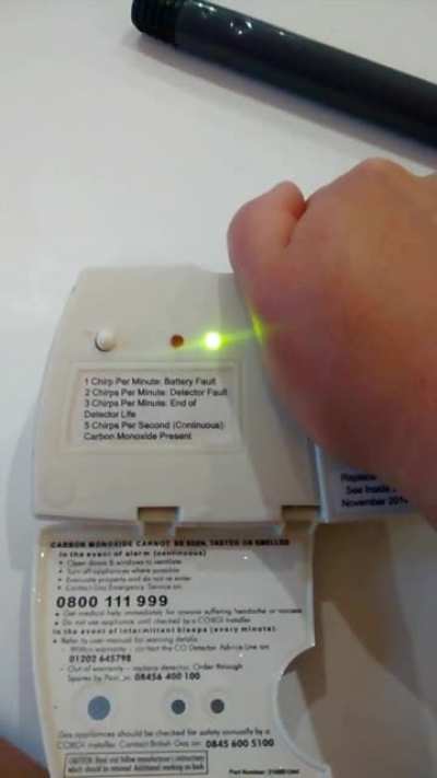 Video of my CO2 alarm: There are 7 chimes, not 5. No other subs allow video, what can I do?