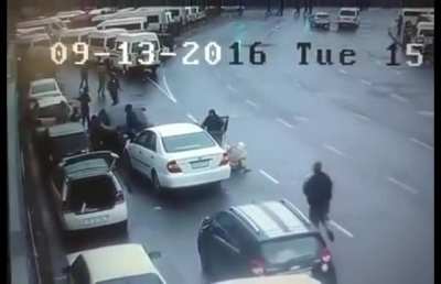 Two armed men in Johannesburg attempted to hijack an elderly man, then karma ensues