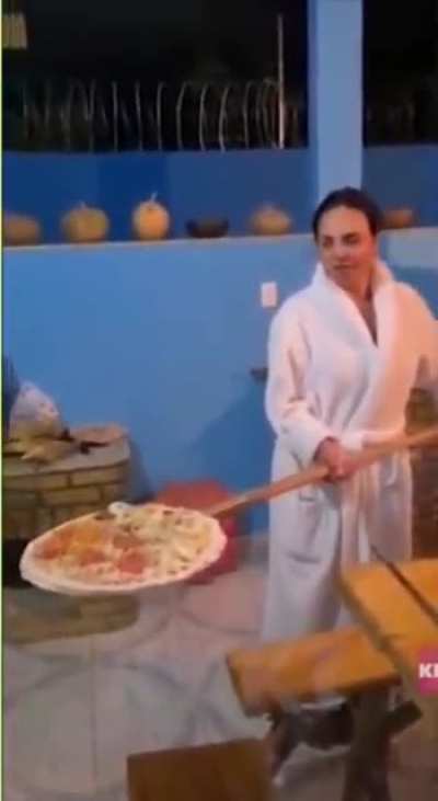 To make a pizza