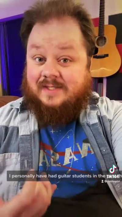 A music teachers thoughts on guitar playing gadget.