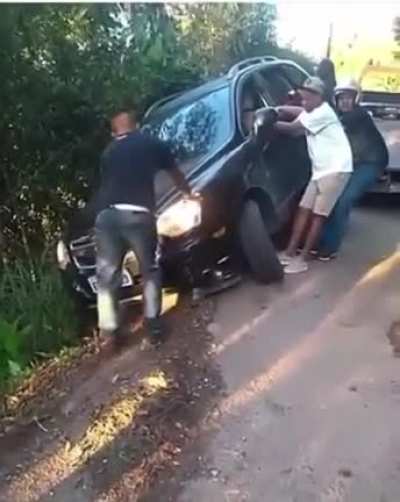 "we will help... there you go"