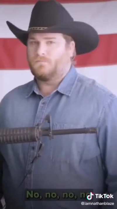 Man just wants to exercise his rights.