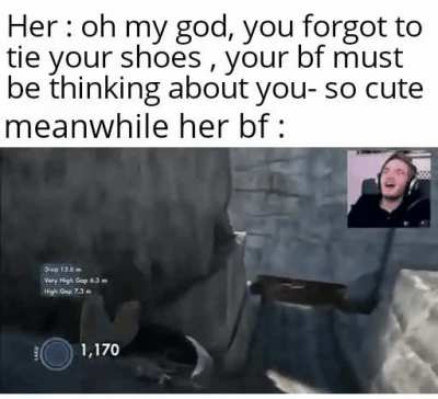 He's definitely thinking about you.