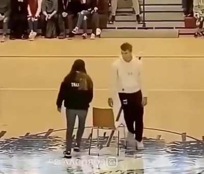 To win musical chairs