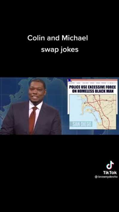 Colin and Michael write jokes for each other to read on SNL