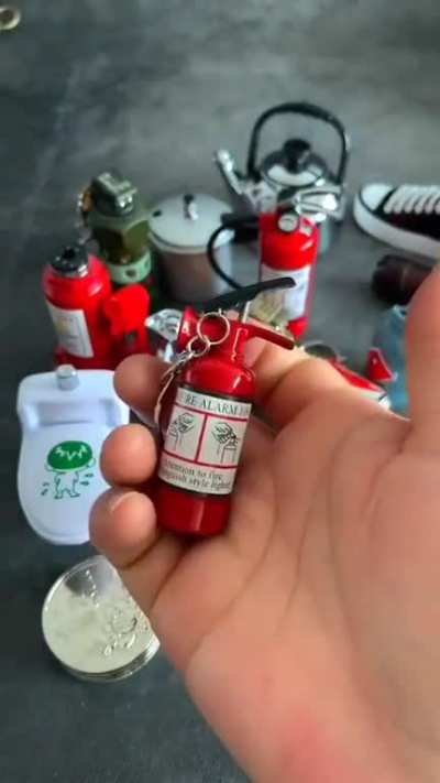 In today's episode of "Everything is a lighter"...