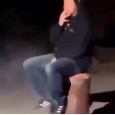 That one dude in the Taco Bell bathroom: