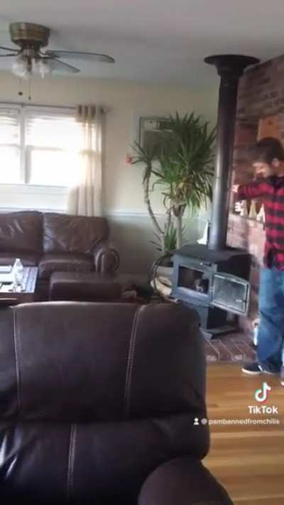 My family tried to get a squirrel out of their chimney last Christmas