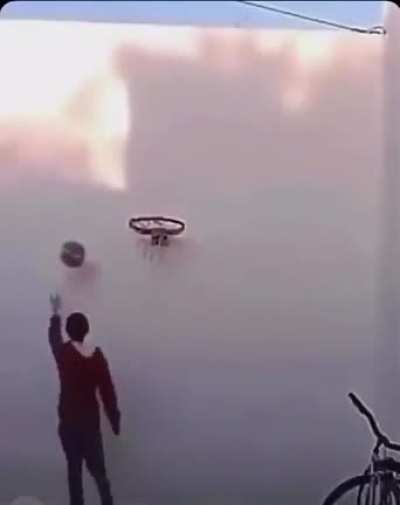to record a basketball trick shot