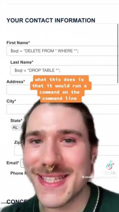Anybody feel like screwing with an anti-trans government program? ?