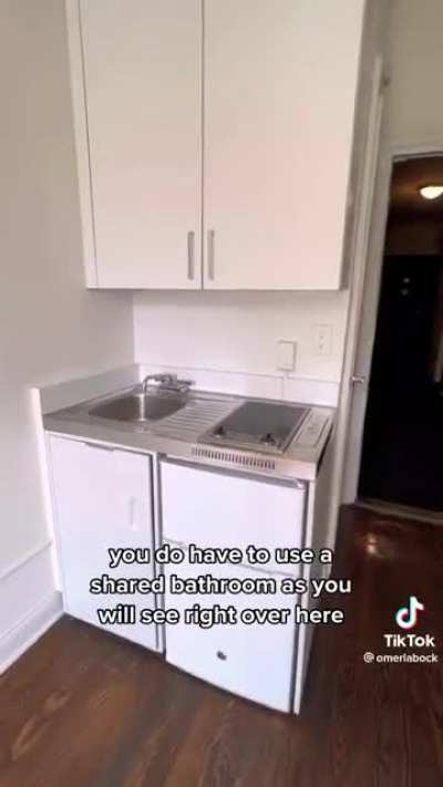Possibly the smallest studio apartment in New York City